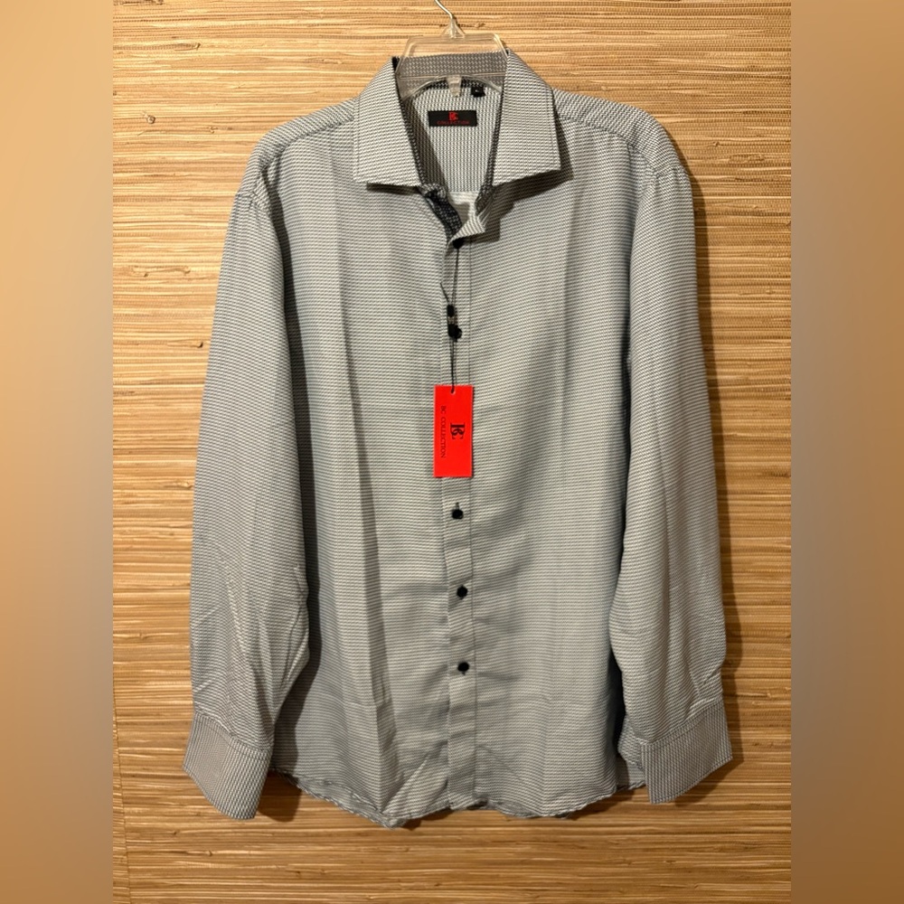 BC Collection Men’s Button Down Shirt Sz L NWT